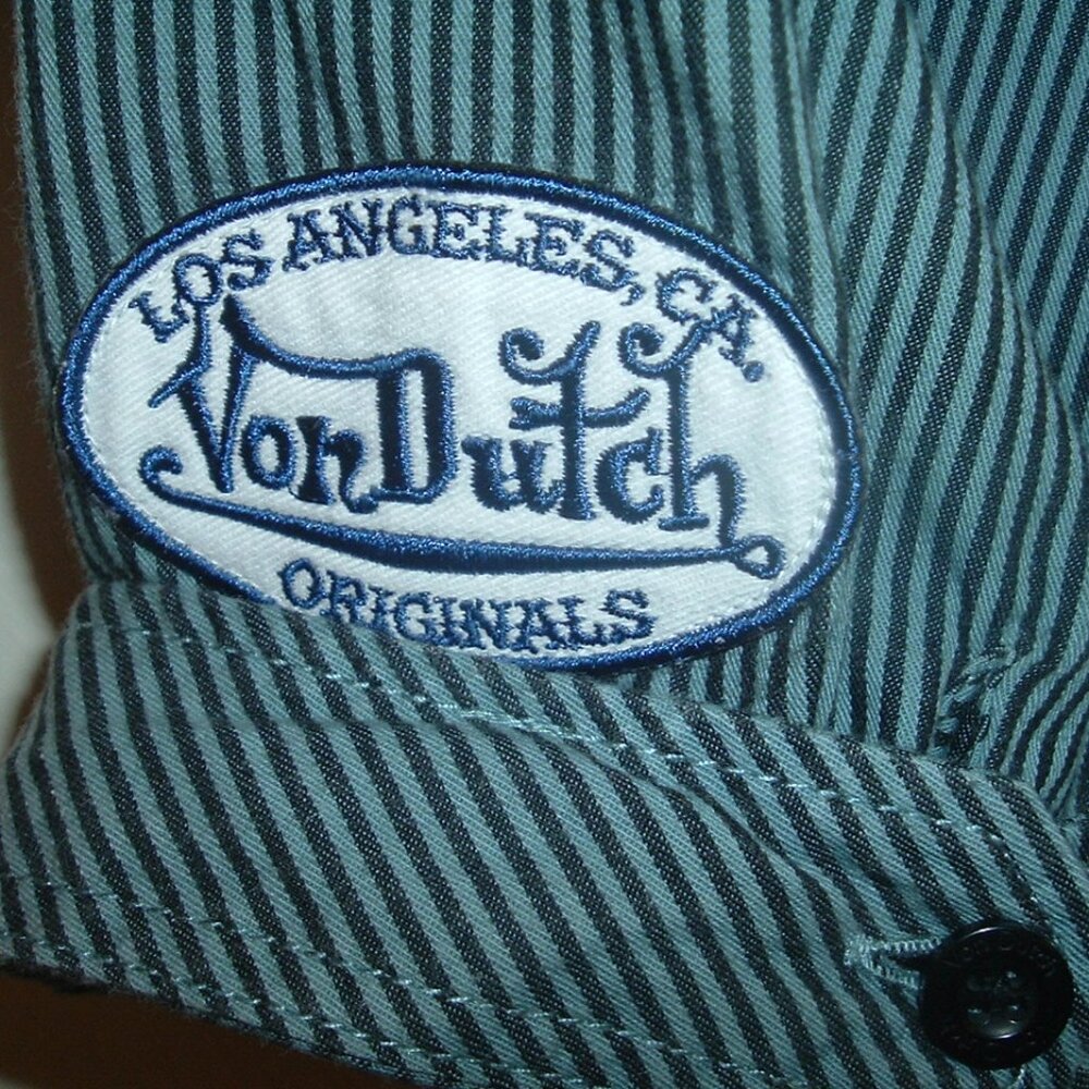 Von Dutch Originals Vintage 90's Hollywood Calif Women’s shirt Streetwear SZ M